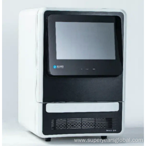 5 channels PCR analyzer Real Time detection System